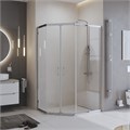 Душевой уголок BelBagno UNO-195-PH-2-100/80-C-Cr UNO-195-PH-2-100/80-C-Cr