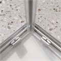 LUCE-AH-21-140/90-C-Cr Душевой уголок LUCE-AH-21-140/90-C-Cr