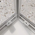 LUCE-AH-21-110/80-C-Cr Душевой уголок LUCE-AH-21-110/80-C-Cr