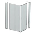 LUCE-AH-22-140/115-C-Cr Душевой уголок LUCE-AH-22-140/115-C-Cr