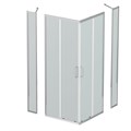 LUCE-A-22-80+20-C-Cr Душевой уголок LUCE-A-22-80+20-C-Cr
