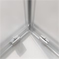 LUCE-AH-2-100/80-P-Cr Душевой уголок LUCE-AH-2-100/80-P-Cr