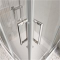 LUCE-AH-2-100/80-C-Cr Душевой уголок LUCE-AH-2-100/80-C-Cr