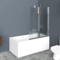 Душевая шторка на ванну BelBagno UNO-V-2-100/150-P-Cr-R UNO-V-2-100/150-P-Cr-R