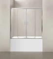 Душевая шторка на ванну BelBagno UNO-VF-2-150/145-C-Cr UNO-VF-2-150/145-C-Cr