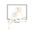 Душевая дверь CEZARES ELENA-W-B-11-90+70-C-Cr ELENA-W-B-11-90+70-C-Cr