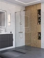 Душевая перегородка BelBagno UNO-L-1-TB-110-C-Cr UNO-L-1-TB-110-C-Cr