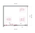 SOFT_CLOSE-2-AH-1-120/100-C-Cr Душевой уголок SOFT_CLOSE-2-AH-1-120/100-C-Cr
