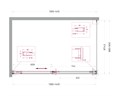 Душевой уголок BelBagno SOFT_CLOSE-1-AH-1-140/90-C-GM SOFT_CLOSE-1-AH-1-140/90-C-GM