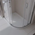 Душевой поддон из искусственного мрамора в комплекте с сифоном BelBagno UNO TRAY-MR-UNO-RH-120/90-550-35-W-L-BO TRAY-MR-UNO-RH-120/90-550-35-W-L-BO