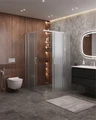 MOLVENO-AH-22-120/110-P-Cr Душевой уголок MOLVENO-AH-22-120/110-P-Cr