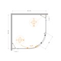 Душевой уголок CEZARES MOLVENO-R-11-100+20-C-Cr-IV MOLVENO-R-11-100+20-C-Cr-IV