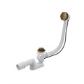 A55GOLD-80-RU-01 Сифон для ванны автомат комплект металл/металл (длина 80 cм) (замена на A55GOLD-80-VE-01) A55GOLD-80-RU-01