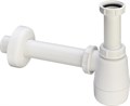120337 Сифон бутылочный Viega для биде (пластик), 1 1/4х32, мод. 5555K белый, подходит для смесителя с дон.клапаном 120337