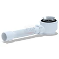 Е415C Сифон для душ.поддона 1 1/2" *50/60 с гибк.трубой 40х50, хром (8шт) E415C