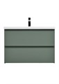 Тумба с раковиной подвесная BelBagno KRAFT 75 Еловый Матовый, раковина CZR-8070-75 KRAFT-750-2C-SO-VO;CZR-8070-75