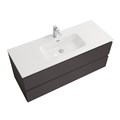Тумба с раковиной подвесная BelBagno KRAFT 120 Темно-Серый Матовый, раковина BB1200ETL KRAFT-1200-2C-SO-GSO;BB1200ETL
