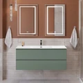 Тумба с раковиной подвесная BelBagno KRAFT 120 Еловый Матовый, раковина BB1200ETL KRAFT-1200-2C-SO-VO;BB1200ETL