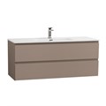 Тумба с раковиной подвесная BelBagno KRAFT 120 Бежевый матовый, раковина BB1200ETL KRAFT-1200-2C-SO-СO;BB1200ETL