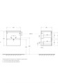 Тумба с раковиной подвесная BelBagno KRAFT 39 50 Бежевый матовый, раковина BB500/390ETL KRAFT 39-500/390-2C-SO-СO;BB500/390ETL
