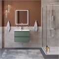 Тумба с раковиной подвесная BelBagno KRAFT 60 Еловый Матовый, раковина BB600ETL KRAFT-600-2C-SO-VO;BB600ETL