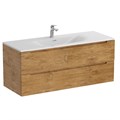 Тумба с раковиной подвесная BelBagno ETNA 120 Rovere Nature, раковина белая BB-8099-120 ETNA-1200-2C-SO-RN-P;BB-8099-120