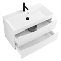 MARINO База под раковину подвесная с двумя выкатными ящиками, Bianco Opaco, 800x450x500, MARINO-800-2C-SO-BO-P MARINO-800-2C-SO-BO-P