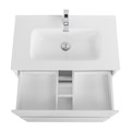 Тумба с керамической раковиной напольная BelBagno KRAFT 80 Bianco Opaco, раковина BB800ETL белая KRAFT-800-2C-PIA-BO;BB800ETL