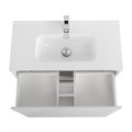 Тумба с раковиной напольная BelBagno KRAFT 39 70 Bianco Opaco, раковина белая KRAFT39-700/390-2C-PIA-BO;BB700/390ETL