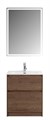 Тумба с раковиной напольная BelBagno KRAFT 39 60 Rovere Tabacco, раковина белая KRAFT39-600/390-2C-PIA-RT;BB600/390ETL