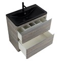 Тумба с раковиной напольная BelBagno ALBANO 100 Pino Scania, раковина чёрная ALBANO-1000-2C-PIA-PS;BB1000/455-LV-ART-ALR-NERO