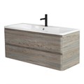 Тумба с раковиной подвесная BelBagno ALBANO 120 Pino Scania, раковина белая ALBANO-1200-2C-SO-PS;BB1200/455-LV-MR-ALR