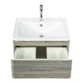 Тумба с раковиной подвесная BelBagno ALBANO 70 Pino Scania, раковина белая ALBANO-700-2C-SO-PS;BB700/455-LV-MR-ALR