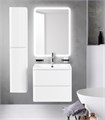 Тумба с раковиной подвесная BelBagno ALBANO 70 Bianco Lucido, раковина белая ALBANO-700-2C-SO-BL;BB700/455-LV-MR-ALR