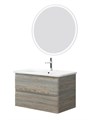 Тумба с раковиной подвесная BelBagno ALBANO-CER 80 Pino Scania, раковина белая ALBANO-CER-800-2C-SO-PS;12080-KL