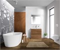 Тумба с раковиной напольная BelBagno ALBANO 80 Rovere Rustico, раковина белая ALBANO-800-2C-PIA-RR;BB800/455-LV-MR-ALR