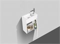 PIETRA MINI База под раковину подвесная, правостороннее исполнение PIETRA MINI-460-1A-SO-BL-R, Bianco Lucido 454x257x520 PIETRA MINI-460-1A-SO-BL-R