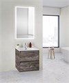 Тумба с раковиной подвесная BelBagno KRAFT 39 50 Pino Pasadena, раковина белая KRAFT 39-500/390-2C-SO-PP;BB500/390ETL