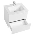 Тумба с раковиной подвесная BelBagno ETNA 70 Bianco Opaco, раковина белая ETNA-700-2C-SO-BO-P;BB700ETL