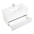 Тумба с раковиной подвесная BelBagno ETNA 100 Bianco Opaco, раковина белая ETNA-1000-2C-SO-BO-P;BB1000ETL