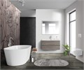 Тумба с раковиной подвесная BelBagno ALBANO 100 Pino Scania, раковина белая ALBANO-1000-2C-SO-PS;BB1000/455-LV-MR-ALR