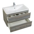 Тумба с раковиной подвесная BelBagno ALBANO 100 Pino Scania, раковина белая ALBANO-1000-2C-SO-PS;BB1000/455-LV-MR-ALR