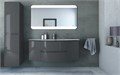 Тумба с раковиной подвесная CEZARES VAGUE 138 Antracite 44221;44223;44229