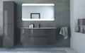 Тумба с раковиной подвесная CEZARES VAGUE 138 Antracite 44221;44223;44229