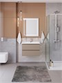 Тумба с раковиной подвесная BelBagno KRAFT 75 Бежевый матовый, раковина CZR-8070-75 KRAFT-750-2C-SO-СO;CZR-8070-75