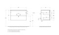 Тумба с раковиной подвесная BelBagno KRAFT 80 Темно-Серый Матовый, раковина BB800ETL KRAFT-800-2C-SO-GSO;BB800ETL