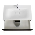 Тумба с раковиной подвесная BelBagno MARINO 80 Rovere Cioccolato Amaro, раковина белая BB800/450-LV-MR-FT MARINO-800-2C-SO-RCA-P;BB800/450-LV-MR-FT