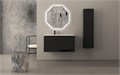Тумба с раковиной подвесная CEZARES Collection 1973 105 Nero Grafite 55194;50213