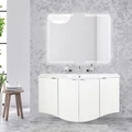 Тумба с раковиной подвесная CEZARES RIALTO 138 Bianco Opaco 55170;55173;55176;82411