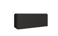 Тумба с раковиной подвесная CEZARES STYLUS 140 Nero Grafite 55231;50265